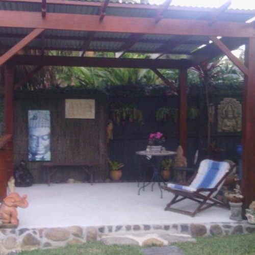 Timber Pergola with roof